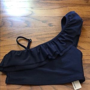 Navy Blue Bikini Top